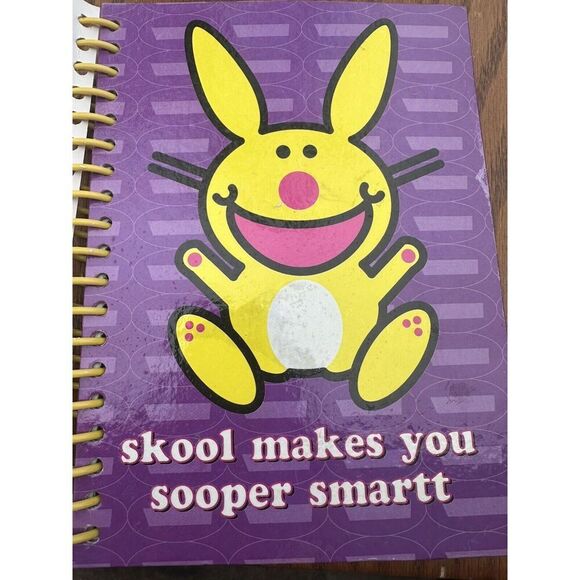 Y2K Happy Bunny Journal Jim Benton NWT - Picture 3 of 3